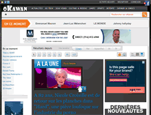 Tablet Screenshot of okawan.com